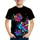 Puzzle Würfel 3D-Druck T-Shirt Mode Rubik's Würfel Muster T-Shirt Sommer Jungen Mädchen T-Shirt Top
