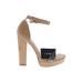 Forever 21 Heels: Tan Shoes - Women's Size 8