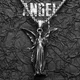 Ange Statue de Pages en Acier Inoxydable pour Hommes et Femmes Pendentif Amulette Joinjuste Bijoux