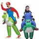Super Mario Yoshi Anime Figure Costume Gonflable pour Adultes Costumes de ixde Carnaval Amusants