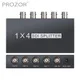 PROZOR 1 In 4 Out SDI Splitter Unterstützung SD-SDI HD-SDI 3G-SDI Signal BNC auf BNC 75 Ohm Koaxial