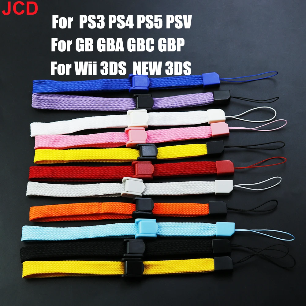 10pc Für Wii PSP PS4PS5 Handgelenk Hand Strap Kamera Telefon MP4 Strap Handy Einstellbare Hand Seil Für GB GBA GBC GBA SP 2DS 3DS