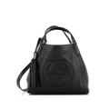 Gucci Leather Shoulder Bag: Black Bags