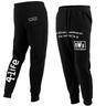 Contenders Clothing – Schwarze Jogginghose „nWo Announcement“ für Herren