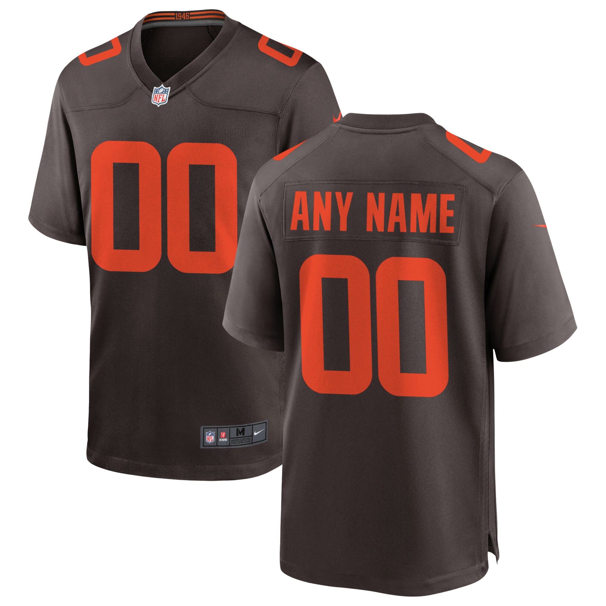 Cleveland Browns Nike Game Ausweichtrikot - Personalisiert - Herren Image