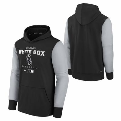 Chicago White Sox Nike Therma Fleece Baseball Hoodie - Jugend Hoodie Image