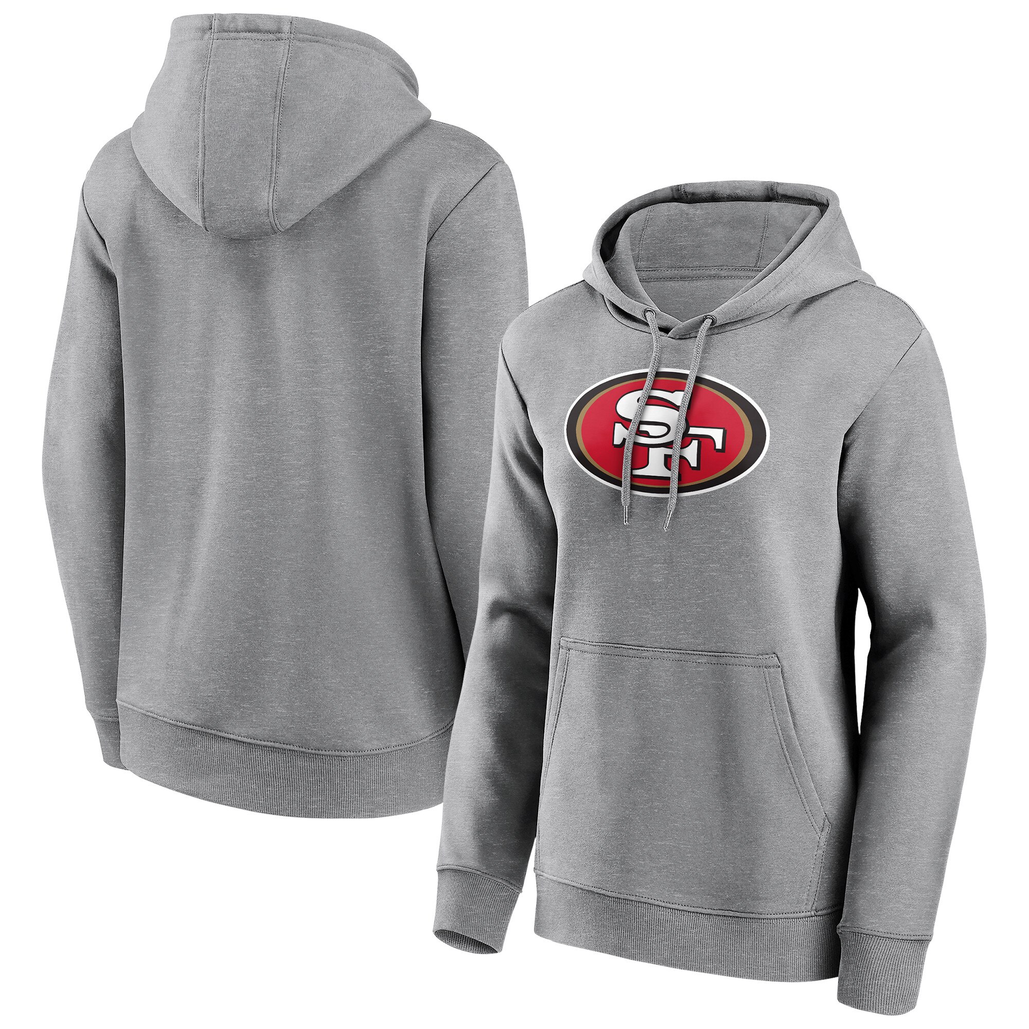 "San Francisco 49ers Primary Logo Graphic Hoodie - Damen" Image