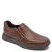 Rockport Edge Hill II Double Gore - Mens 8 Brown Slip On W