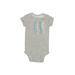 Gerber Short Sleeve Onesie: Silver Acid Wash Print Bottoms - Size 3-6 Month