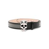 3d Skull & Studs Belt - Black - Alexander McQueen Belts