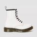 Dr Martens 1460 W White Smooth Boots - White