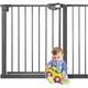 Türschutzgitter Treppenschutzgitter ohne Bohren, Türgitter Baby Absperrgitter, Kindersicherung