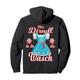 Mei Dirndl is in da Wäsch Lausmadl Damen Trachten Dirndl Pullover Hoodie