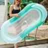 Inflatable Backrest Floating Bed Water Recliner Pvc Foldable Recliner Outdoor Adult Water Recliner