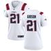 Antonio Gibson Women's Nike New England Patriots White Custom Game Jersey