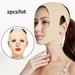 2pcs/lot Face Lift V Shaper Mask Facial Slimming Bandage Chin Cheek Lift Up Belt Anti Wrinkle Slimming Bandage V Shaper Full Face