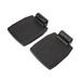 1set Wheelchair Footplate Plastic Ergonomic Wheelchair Footrest Pedal Replacement Accessory 7 Inch