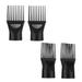 4 Pcs Hairdryer Diffuser Attachment Concentrator Wind Comb Accessories Universal