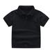 HBYJLZYG Solid Color T-Shirt For Kids Children Summer Solid Color Short-Sleeved Top Men And Women Big Children Clothing 2-8 Years