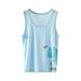 Toddler Boys Girls Tops Dance Tank Racerback Crop Tank Cartoon Prints Sleeveless Sports Dance Ballet Gymnastics Dancewear Shirts for Boys Girls Size 5-6T