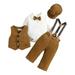 NIUREDLTD Toddler Gentleman Suit Outfits Toddler Kids Boys Gentleman s Dress Costume 4PCS Shirts Vest Pants Hat Child Baby Outfits For 0-2 Years Baby Boy Clothes Set Khaki 80