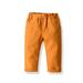 Esaierr Baby Kids Boys Spring Casual Pants Toddler Fall Cotton Trousers Infant Solid Color Long Uniform Pants for 9M-10T