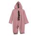 KDFJPTH Girl Jumpsuit Boy Outfits Dinosaur Clothes Hooded Romper Baby Girls Outfits&Set Its A Small World Blanket Girl Outfit Baby