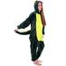 Suity Women Men Animal Costume Jumpsuit Long Sleeve Plush Pajamas Button Down Romper Cosplay Outfit