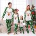 Plus Size Family Christmas Matching Pajamas Set Cartoon Deer Plaid Sleepwear Loungewear Christmas Pajamas For Men Women Kid Baby Guvpev Baby 12 Months