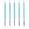 Clay Sculpting Tools Polymer Clay Tools Silicone Clay Modelling Tools for Pottery Sculpture Cake Fondant Decoration Nail Art Sculpture Pen Rhinestone Nail Carving Pen A9GJRTBTZ