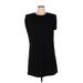 Rachel Zoe Casual Dress - Sheath: Black Solid Dresses - Women's Size X-Large