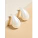 Plus Size Faux Pearl Teardrop Earrings