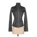 Lululemon Athletica Track Jacket: Gray Marled Jackets & Outerwear - Women's Size 4