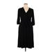 Draper James Casual Dress - Midi: Black Dresses - Women's Size X-Large