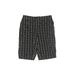 AK Anne Klein Shorts: Black Tweed Bottoms - Women's Size 8