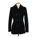 INC International Concepts Wool Coat: Black Jackets & Outerwear - Women's Size Medium