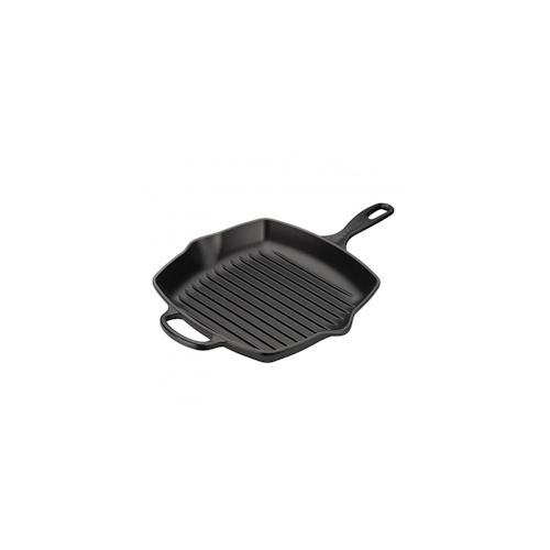 Le Creuset Grillpfanne 26 cm Schwarz