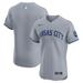 Men's Nike Gray Kansas City Royals Road Vapor Premier Elite Patch Jersey