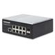 Intellinet Industrial 8-Port Gigabit Ethernet PoE+ Layer 2+ Web-Manage