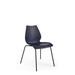 Kartell Maui Chair by Vico Magistretti Plastic/Acrylic/ in Gray/White | 30.31 H x 21.65 W x 20.47 D in | Wayfair 2870/2M