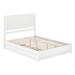 Red Barrel Studio® Lamaiyah Solid Wood Platform Bed Wood in White | 50 H x 63.7 W x 82.76 D in | Wayfair A746E3E44EEE4A8D92163E993E342CEF