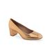 Women's Ebel Pump by Aerosoles in Light Bronze Leather (Size 10 1/2 M)