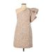J.Crew Casual Dress: Tan Leopard Print Dresses - New - Women's Size 10