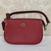 Coach Bags | Coach Nolita 15 Red Small Bag Pebbled Leather Convertible Wristlet Nwt | Color: Red | Size: Os
