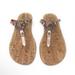 Michael Kors Shoes | Michael Kors Mk Jelly Flip Flop Sandals Rose Gold Size 10 | Color: Gold | Size: 10