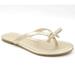 Kate Spade Shoes | Kate Spade New York Petit Flip Flop Sandals Size 6.5 Nib | Color: Gold | Size: 6.5