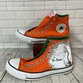 Converse Shoes | Converse Hi-Tops Dr. Seuss How The Grinch Stole Christmas Women 8.5 Men Size 6.5 | Color: Orange | Size: 8.5