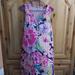 Lilly Pulitzer Dresses | Lilly Pulitzer Havana Tipping Swing Dress Size M | Color: Pink/Purple | Size: M