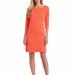 Lilly Pulitzer Dresses | Lilly Pulitzer Cassie Shirt Dress Women’s Size Small Orange Boatneck | Color: Orange | Size: S