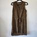 Madewell Dresses | Madewell Playa Leopard Print Silk Button Front Green Dress Size M | Color: Green | Size: M